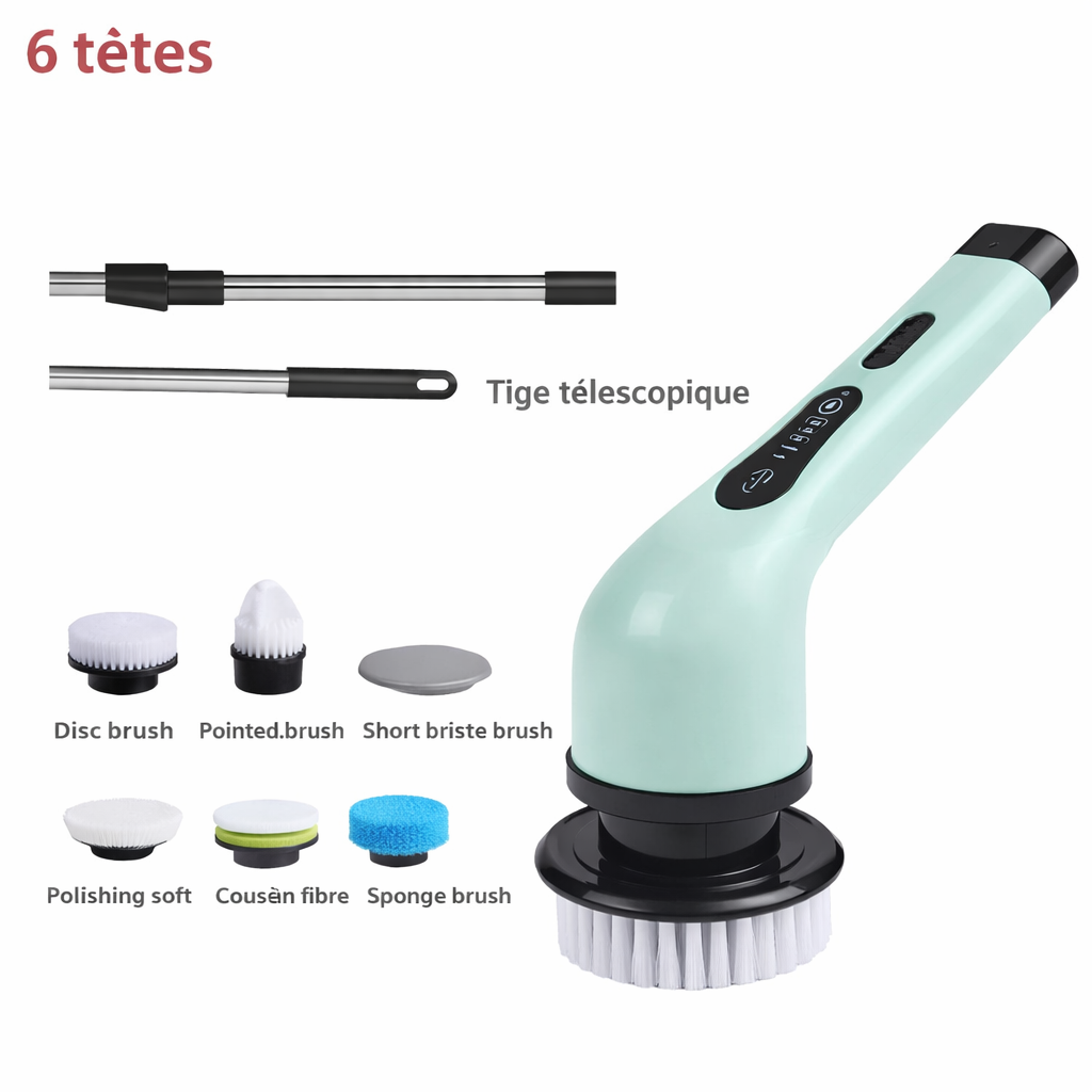 Brosse Électrique Multi-Surfaces Darivo™