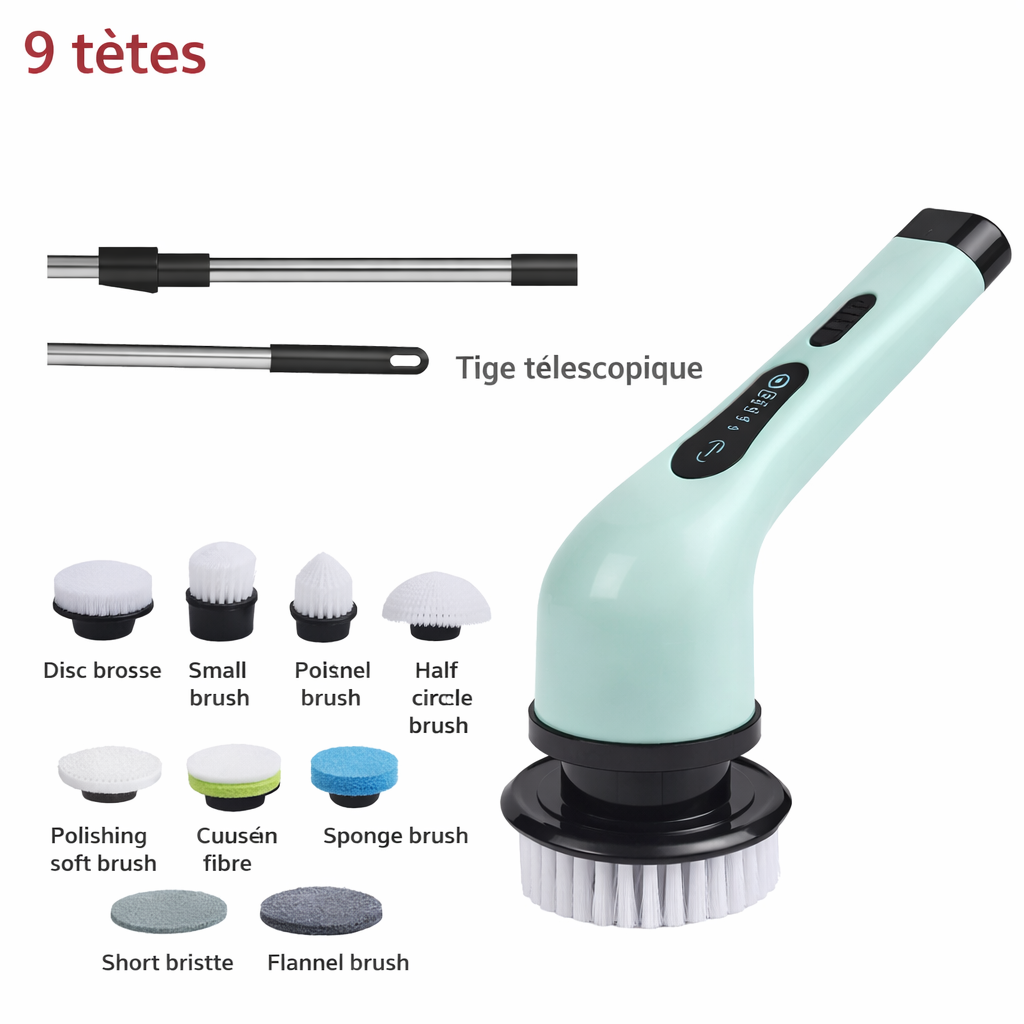Brosse Électrique Multi-Surfaces Darivo™