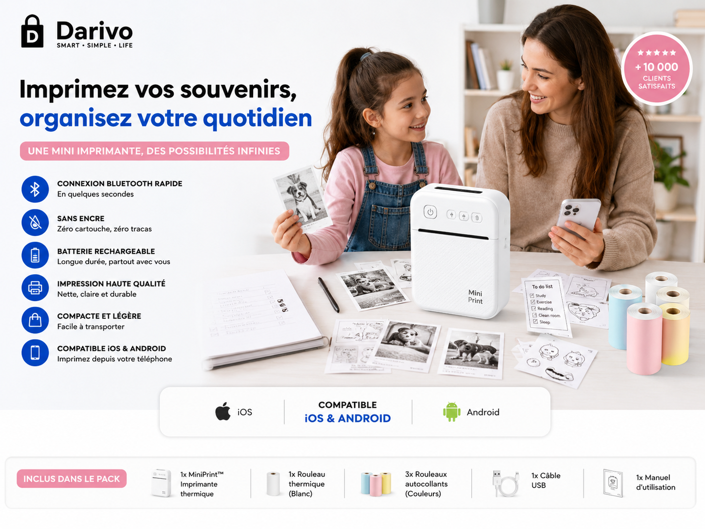 MiniPrint™ Sans Encre