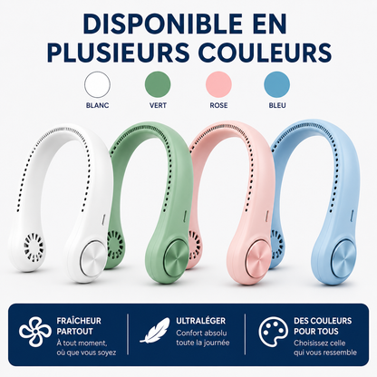 CoolAir™ Pro – Ventilateur de cou sans pales