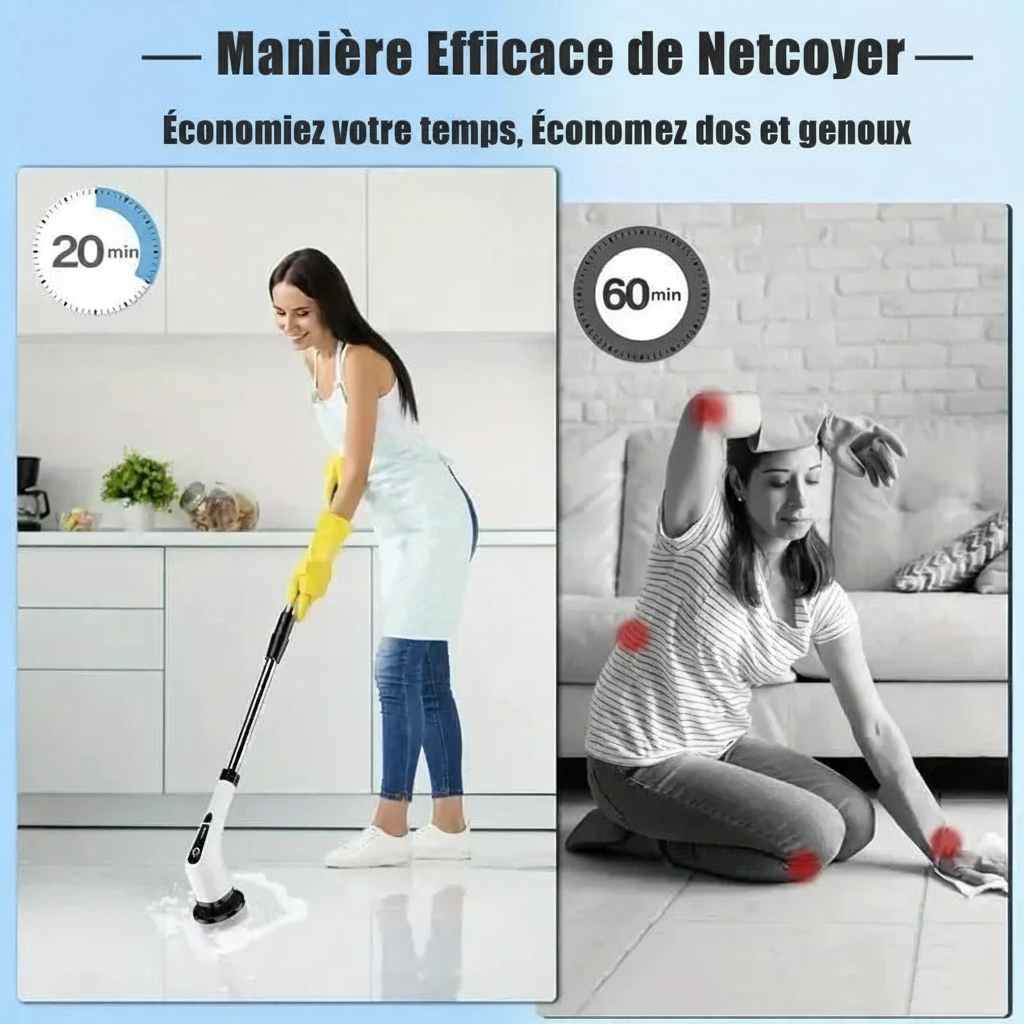 Brosse Électrique Multi-Surfaces Darivo™